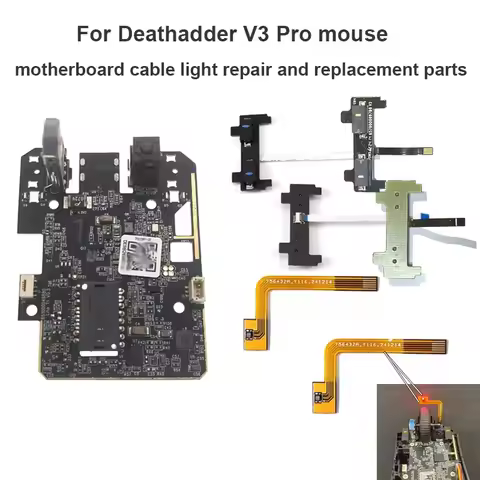 For Deathadder V3 Pro Professional Edition Wireless Gaming Mouse Motherboard Side Keyboard Cable Lig