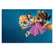 Tangled Long Hair Princess Cartoon Animation Poster Decorative Wall Sticker for Childrens Room Dormi