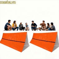 2 Pcs Emergency  Shelter, Ultralight PE with Aluminum Coating Emergency  Shelter Tent, Durable Water