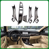Suitable for 11-17 BMW/5 Series Door Handle Split Patch Carbon Fiber Pattern Car Accessories Decorat
