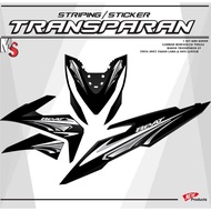 VARIATION STICKER STRIPING STICKER UV TRANSPARENT ESPBEAT CUSTOM MOTIF STICKER Design MS007