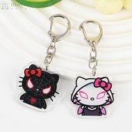 MAYWI Keychain, Kawaii Sanrio Keyring, Gift Spiderman Acrylic Hello Kitty Bag Pendant School Bag Pen Bag