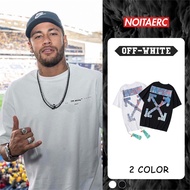 Off-white shirt Ow 2 Colors Monet oil painting arrowhead printing T-shirt Off white shirt Offwhite s