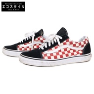 二手 Vans 721278 Old Skool 格紋運動鞋，尺寸 28.5