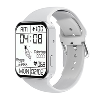 CW7智慧手錶無線自定義錶盤藍牙通話心率多運動模式手環（白色）