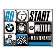 【德國Louis】BMW經典圖案磁鐵組 官方正版摩托車重型機車重機商標品牌設計吸鐵裝飾可吸附冰箱磁性文具10014679
