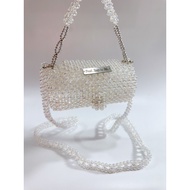 RtL - Handbag/Crossbody bag/mini bling bling beaded bag 12cm for women