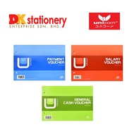 Unicorn Voucher Books 100 Sheets | Petty Cash / Payment / General Cash Voucher Book