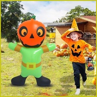 Halloween Inflatables Outdoor Decorations PVC Spooky Holiday Decor Blow-up Pumpkin Man Halloween Dec