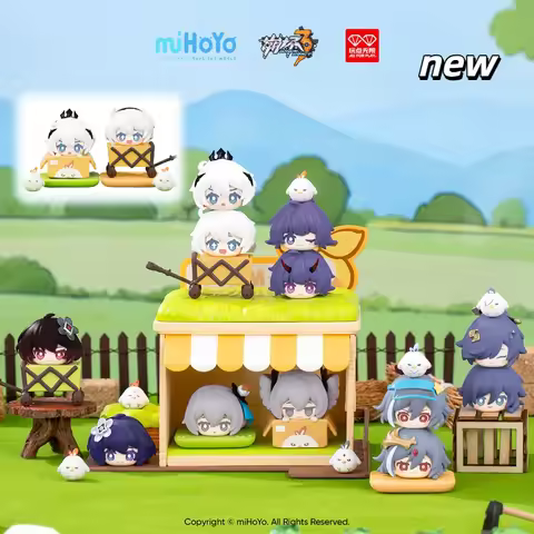 new Honkai Impact 3 Mihoyo Kiana Raiden Mei Bronya Rand Seele Fuhua Model ornament Game Christmas ch