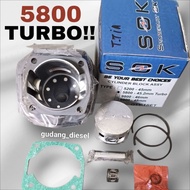 Cylinder Block/Block Chainsaw Small Chainsaw 5800 (45.2mm) Turbo SOK
