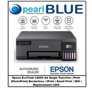 [Same Day Delivey] Epson EcoTank L8050 A4 Single Function | Print (PhotoPrint) Borderless | iPrint |