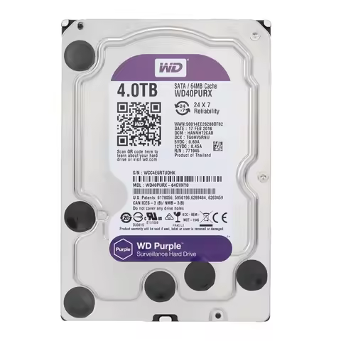WD 4TB Desktop PC 3.5" Internal Mechanical Hard disk SATA 3Gb/s-6Gb/s HDD 5900-7200RPM 64MB/128MB Bu