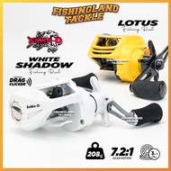 [MSF] Sawa-D White Shadow & Lotus Fishing Lure | Kekili Pancing Mancing BC Fishing Baitcasting Bujuk