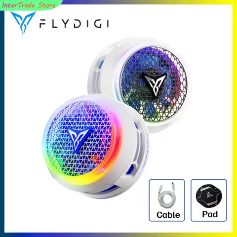 Flydigi B9X/B8X Cellphone Cooler Frequency Conversion Super Heat Dissipation Magnetic Radiator RGB L