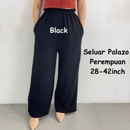 Plus Size Seluar Palazo Muslimah ( Kain Laici ) #927 Palazo Laici Women Palazo Pants Women