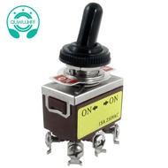 AC 250V 15A on/on 2 Position DPDT Toggle Switch with Waterproof Boot
