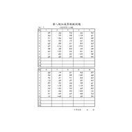 8級珠算(每頁加減法10題共60回)908A