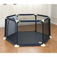 HEXAGONAL Playpen Kids Playpen Mesh Playpen Suction Baby Playpen Pagar Keselamatan Bayi Pagar Bayi P