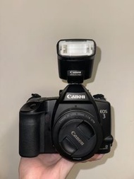 Canon EOS3 +50mm 鏡頭+SPEEDLITE 270x