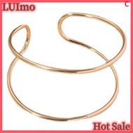 LUImo Hot sale Bohemian Butterfly Leaf Charm Upper Bracelet Arm Chain Metal Hollow Out Geometric Pat