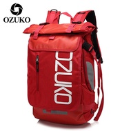 OZUKO Unisex Casual Backpack Sport Backpacks for Men Travel Laptop Bag Pack Man Schoolbags Large Cap