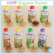 Hipp Organic Fruit Puree Baby Food Pouch for 4months+6months Baby Kids Toddlers FRESHNESS