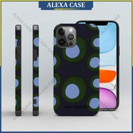 Marimekko Phone Case for iPhone 14 Pro Max / iPhone 13 Pro Max / iPhone 12 Pro Max / iPhone 11 Pro Max / XS Max / iPhone 8 Plus / iPhone 7 plus Anti-fall Lambskin Protective Case Cover WRZIFR
