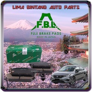 [ FBL CERAMIC ] Honda City GN2 T00 Front Brake Pads Disc Brake Pad Fuji Japan *Original* 2020-2023
