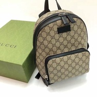 Gucci 429020 中性款 GG 經典印花小款後背包