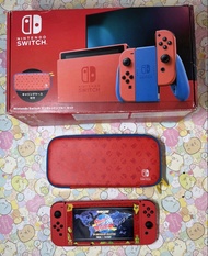 ( 99.9%新淨 ) , ( Switch 第 1 代 , 遊戲機 ) , ( 99.9%New , 全新一樣 , 全機冇花冇崩 ) , ( 香港行貨 ) , ( 瑪利歐亮麗紅 , 特別版 ) , 