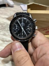 純欣賞/Omega Speedmaster Reduced古董錶（無單盒/原廠皮錶帶+原廠扣）