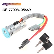 Car Auto accessorie Ignition Starter Switch Lock Key Set For Renault 19 R19 Space 2 Clio 7700805669 