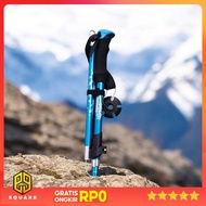 TaffSPORT Hiking Trekking Pole 5 Section 130cm Foldable 36cm - TF13 Original 99 Square