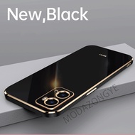 OPPO A96 Case Protective Electroplating Shockproof Cover OPPO A96 4G Casing Silicone TPU Soft Back C