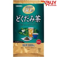 ORIHIRO - Orihiro 即沖茶包 魚腥草茶健康減肥利尿排毒 茶包60小包焙煎100% 新舊包裝隨機（平行進口）201198