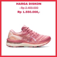 Sepatu Running Lari Wanita Asics Gel Nimbus 23 Original Shoes Rose