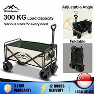 WTHB Shopping Cart Outdoor Wagon Trolley Camping Tool Truck Garden Cart Camp Car