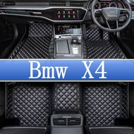 【BMW X4】 Premium Wear-Resistant PU Leather Car Floor Mat Odorless Custom Fit Luxury Auto Carpet READ