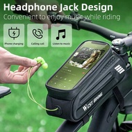 WEST BIKING Bicycle Bag 7.0 Inches Waterproof Phone