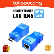 HDMI EXTENDER 30M LAN RJ 45/ 30 METER OVER SINGLE CABLE LAN RJ45