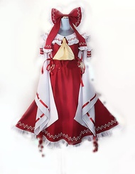 Sshine2022 Hakurei Reimu Costume for Cosplay Women Men festival Outfit Halloween Christmas Carnival 