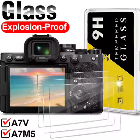 Screen Protector for Sony Alpha A7V A7M5 9H Hardness Tempered Glass Cover Anti-Scrach Anti-Fingerpri