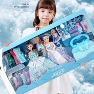 Búp Bê Barbie Elsa Váy Công Chúa – Có Hộp Quà Phụ Kiện Đầy Đủ Cho Bé