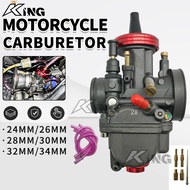 UNIVERSAL CARBURETOR MOTORCYCLE CARB KARBURATOR 24MM 26MM 28MM 30MM 32MM 34MM PWK POWERJET CARBURETO