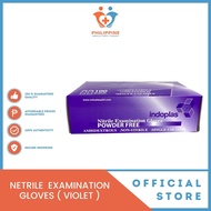 Netrile  Examination Gloves ( Violet ) Indoplas