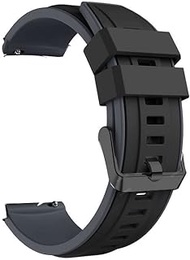 GANYUU For Garmin 245 Strap Silicone Watch Band Sports Strap For Forerunner 245M/645/158/55/Vivoactive 3 4/Venu 2 Plus/Venu SQ Bracelet