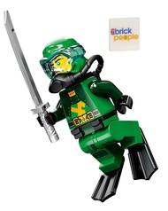 LEGO Ninjago: Lloyd Seabound in Scuba Gear with Grappling Gun and Katana