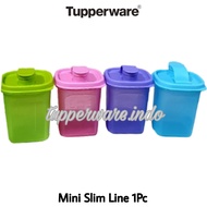 Tupperware Mini Slim Line 1Pc ECER SATUAN tumbler anak tempat air wadah sirup kulkas kecil eco botol