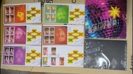 香港郵政2005年「香港流行歌星」黃家駒、陳百強、羅文、張國榮、梅艷芳紀念郵票 + 6個首日封